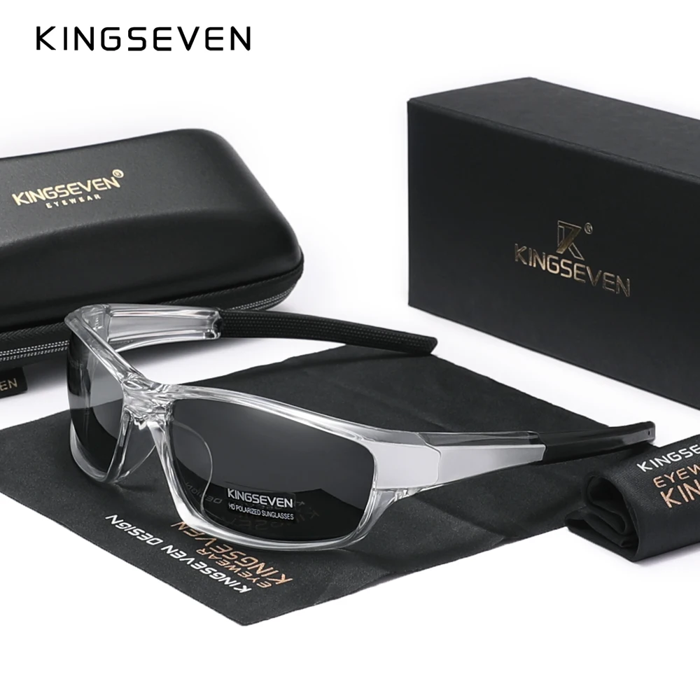 KINGSEVEN Unisex Polarized Sports Sunglasses with UV Protection