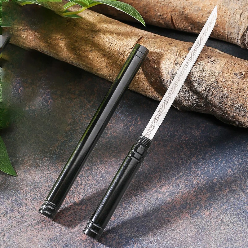 Tea Cutter Stainless Steel Integrated Tea Knife Hand Meat Hand Forging Tea Ceremony Playing Ornament Sharpening Fruit Knife