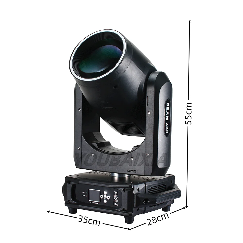 LED 380 W 20R Strahl Moving Head Licht 48 Wabenprisma + einzelnes 8 Prisma, geeignet für Disco DJ Hochzeit Nachtclub Bühnenlicht – Detail 2