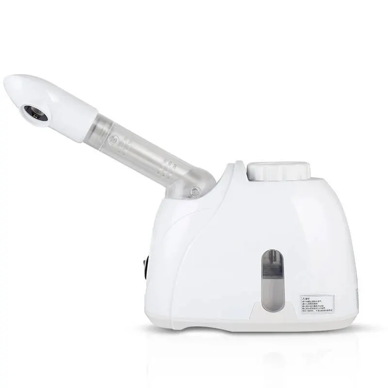 Humidificateur à vapeur pour le visage avec bras extensible, vapeur qualifiée ale, brume chaude, sinus de spa, hydratant, usage domestique ou salon