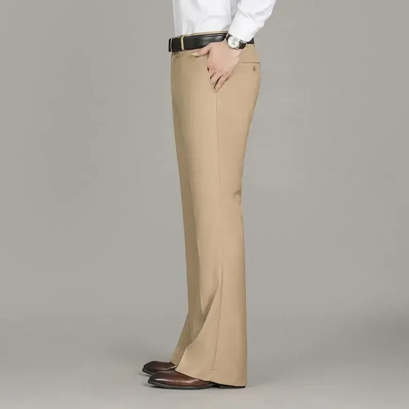 green emerald velvet dress HAORUN Men Bell Bottom Flared Pants Formal Business Dress Trousers Stretch  Slim Fit (US, Numeric, 30, Regular, Regular, Black) at Amazon Men's  Clothing store