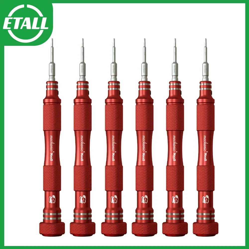 

MECHANIC Non-slip Screwdriver 0.8 Torx 0.6 Y-Type 1.2 1.5 Phillips 2.5 T2 for Mobile phone camera Repair Disassemble tool