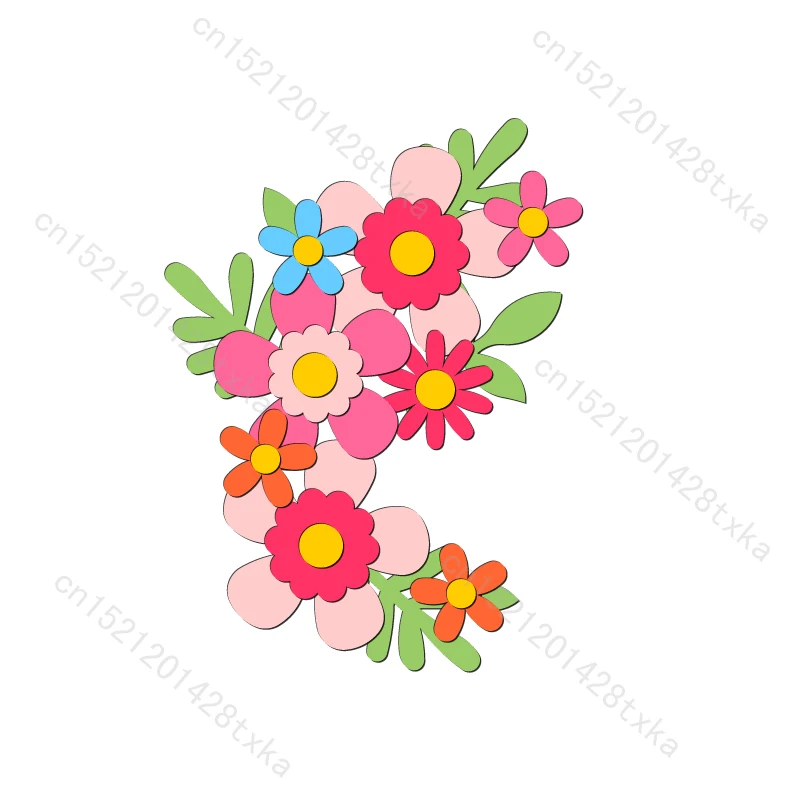 

New Bow Flowers Wooden die Scrapbooking C3469 Cutting Dies for Common Die Cutting Machines on the Market
