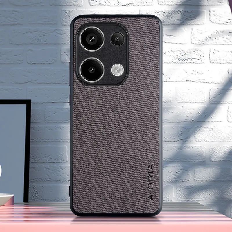 Premium Textile Case with Soft TPU and Hard PC for Enhanced Touching Experience
