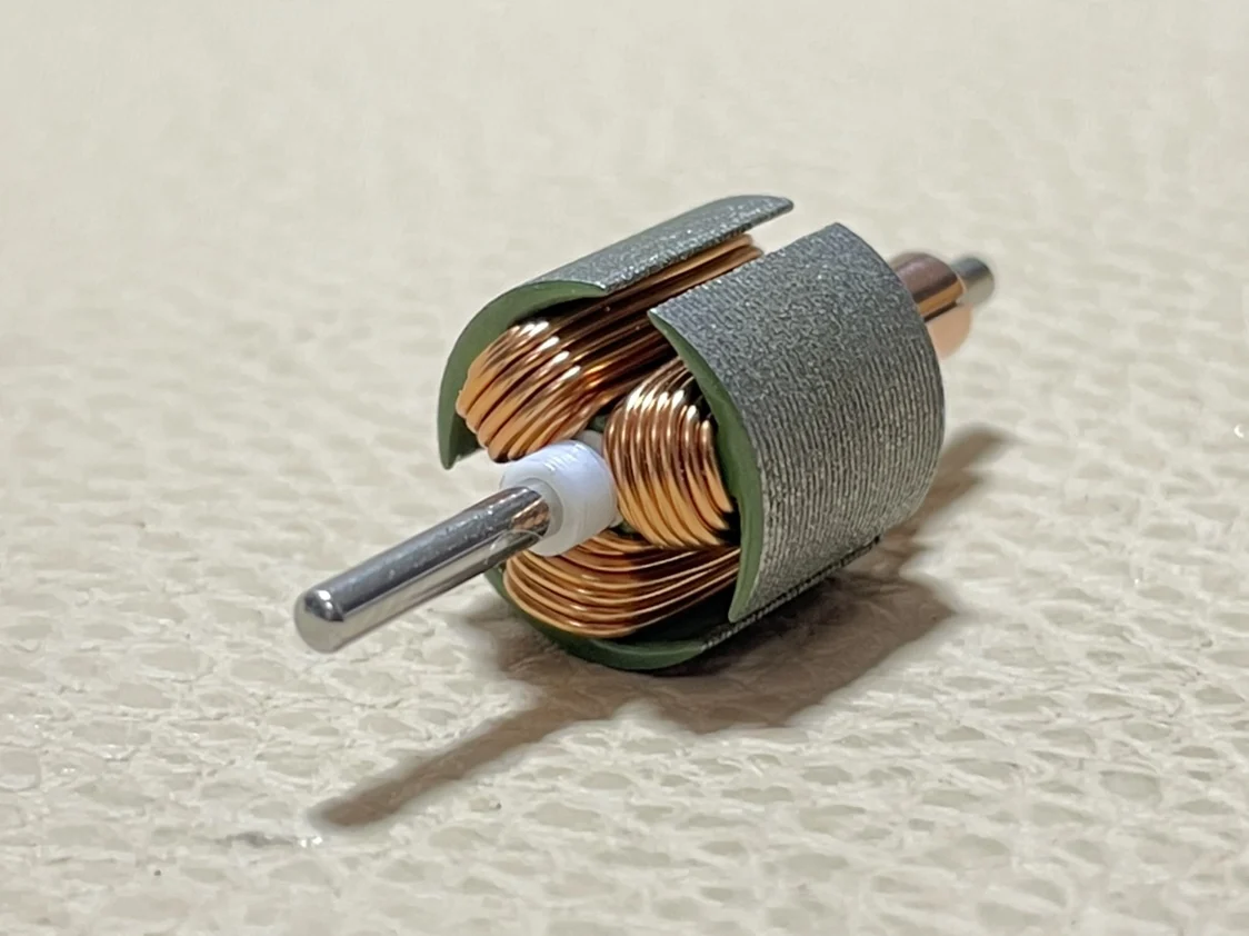 レーシングカー用手巻きモーター,シングル銅線0.5/0.6,シングル/ダブル