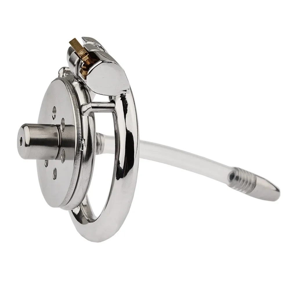 Male Super Mini Chastity Cage Device Stainless Steel Penis Cage Cock Ring Lock Sex Toys For Men BDSM Sissy