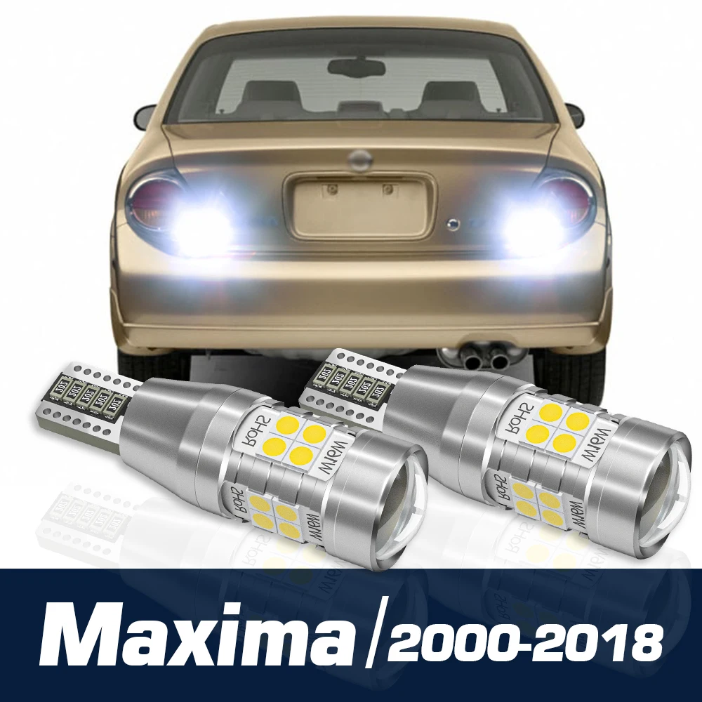 

2pcs LED Reverse Light Backup Bulb Canbus Accessories For Nissan Maxima 2000-2018 2008 2009 2010 2011 2012 2013 2014 2015 2016
