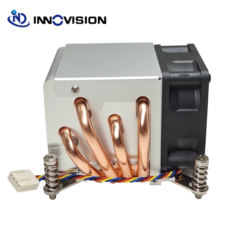 Dissipador de Calor Quadrado do Servidor 2u Lga2011 2066 Ventilador Refrigerador com Tubos de Aquecimento para Intel Xeon Cpu Alto Desempenho - Imagem 6