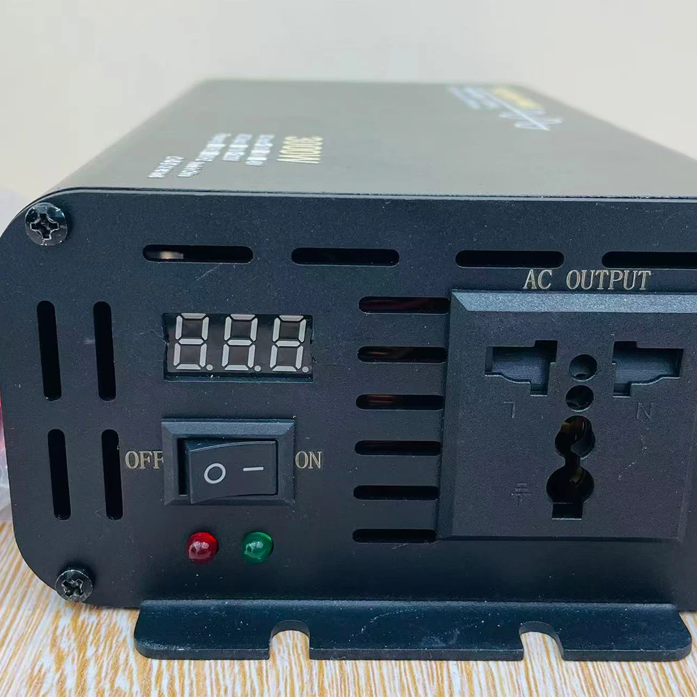 순수 정현파 인버터 4000W 5000W 6000W 차량용 인버터 DC 12V 24V 48V AC 220V 전압 변환기