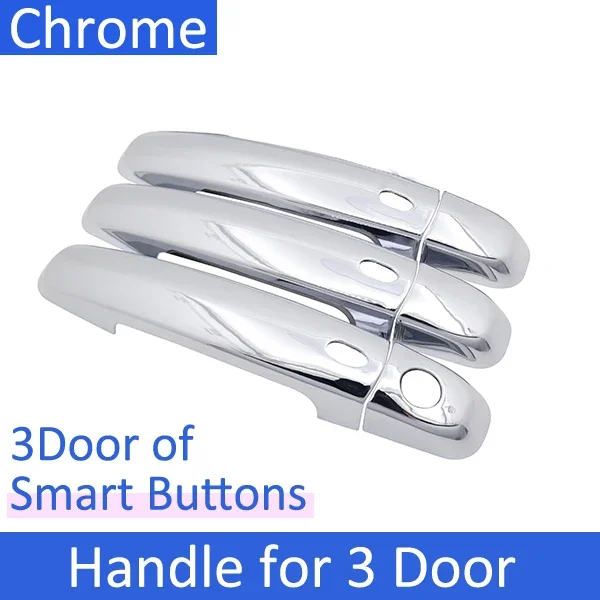 غطاء لباب السيارة من الكروم ، ملصقات واقية ، مناسب...