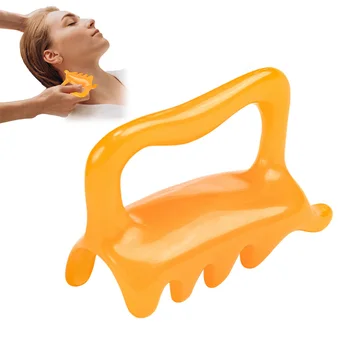 Strumento per massaggio fasciale di grandi dimensioni Strumento per massaggiare la cellulite per il rilascio miofasciale della cellulite Massaggiatore del punto trigger in resina per la schiena del collo