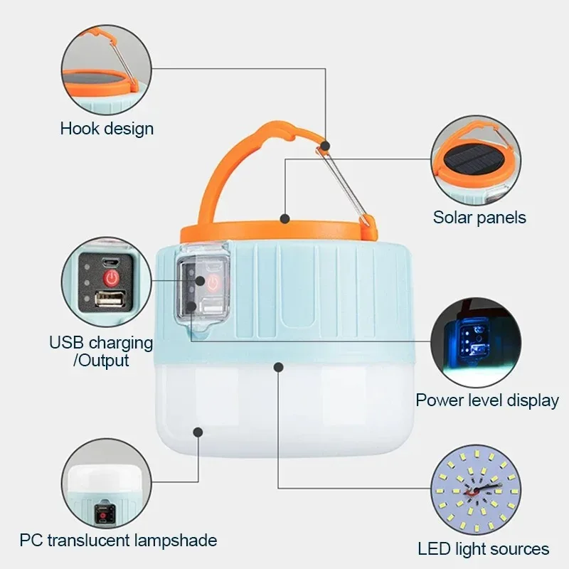 Rechargeable LED Camping Lantern 5