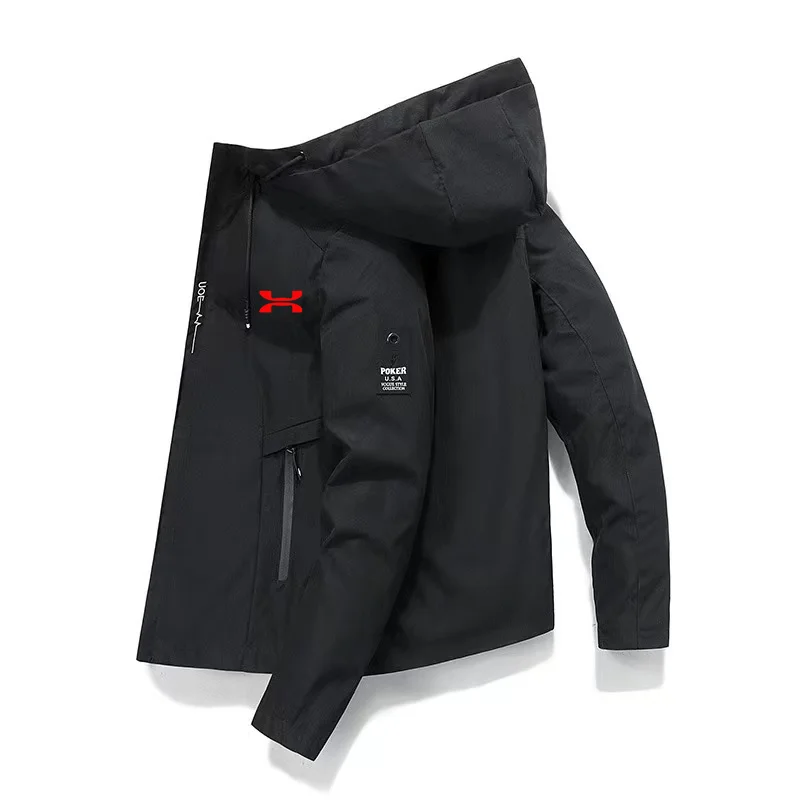 thumbnail image 1 of Chaqueta con capucha para hombre, abrigo de algodón a prueba de viento con cremallera, parka gruesa y cálida, estilo informal, novedad de invierno, 2024, 1 of 5