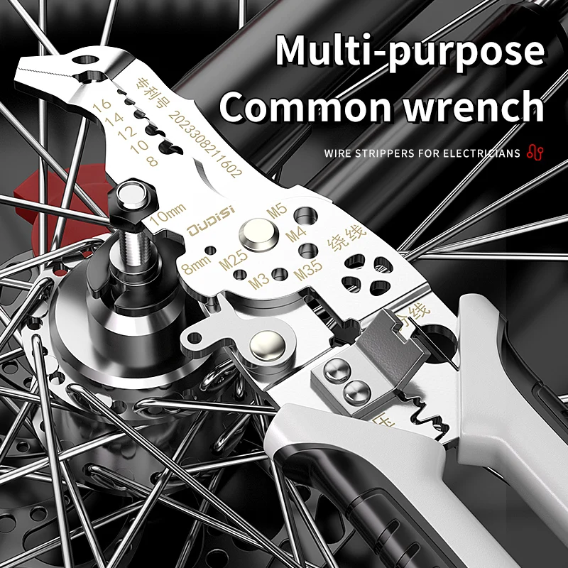 Multi-Function Professional Elbow Wire Stripper Pliers Crimping Tool ...