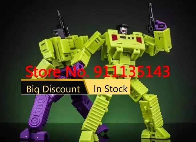 【開封済】MS-TOYS デバスター似　MS-B38A〜B42Aセット Magic Square MS-B41A MS-B42A Devastator MS-toys In Stock