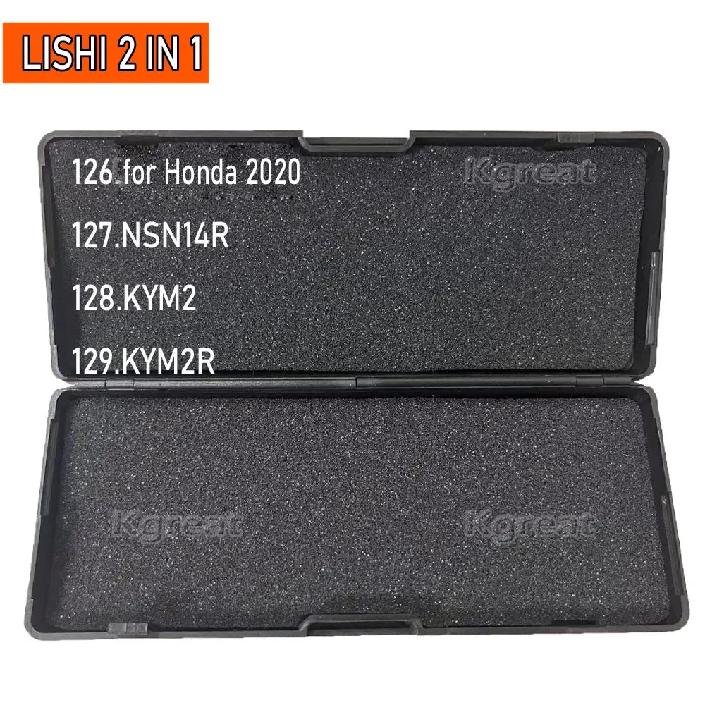 Lishi 2 in 1 YH65 HU136 TOY51 HON42/41 HU134 J6 HON63 For SUZUKI Honda Baojun HAIMA BQSB Dashuang Mahindra NSN14R KYM2 lishi tool