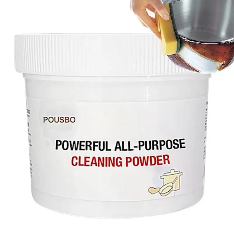 

Powerful Kitchen All-purpose Cleaning Powder Grease Remover Kitchen Countertops Appliances Rust Stain Remover Kitchen Gadgets