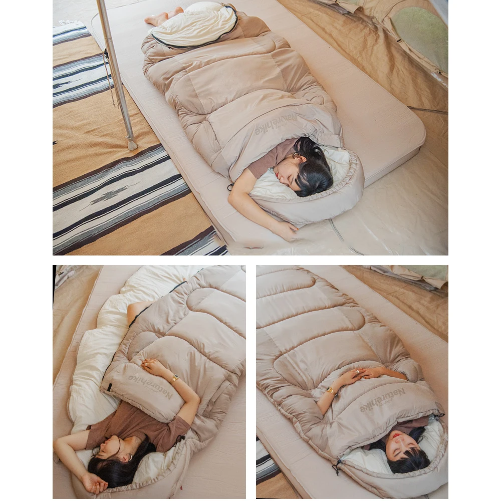 Single Sleeping Bag Waterproof Suitable for Camping Backpack or Hiking Single Cotton Bag for Adults