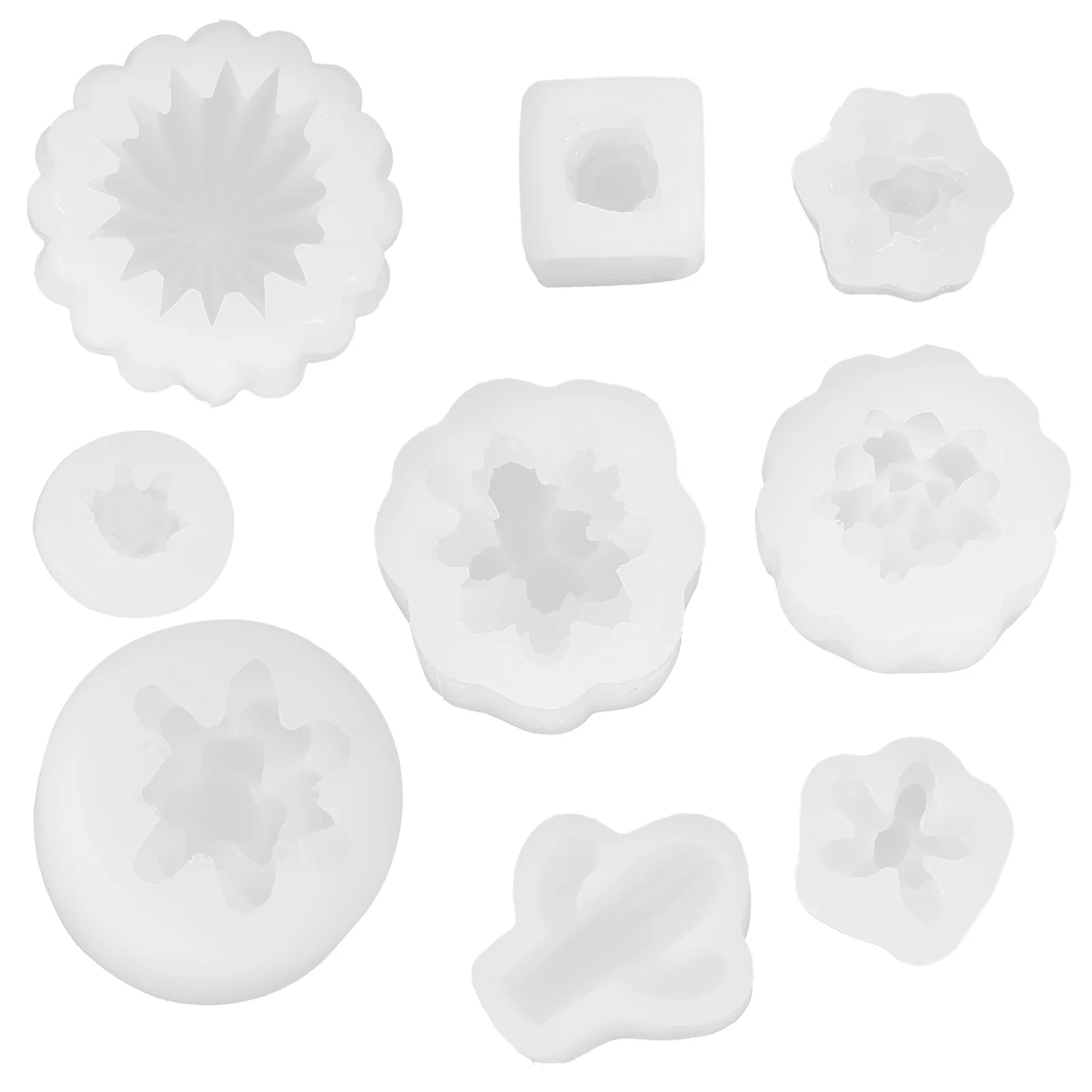 

Silicone Mold Cactus Shape Scented DIY Soap Molds Candles Craft Handcrafting Epoxy