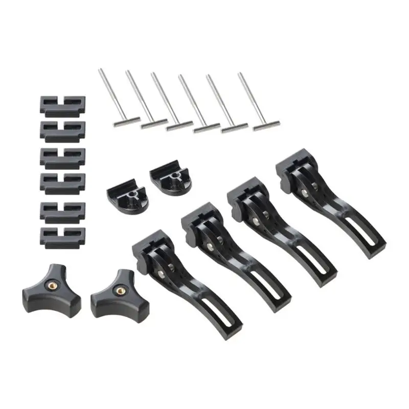 

Universal Tonneau Cover Replacement Kit for Hard Tri-fold Truck Bed Cover Include T-Bolt, Rear Clamp, Front Clamp