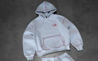 Harajuku New Autumn and Winter Hoodies Two Piece Set Y2k Clothes for Men Loose Casual Sweatpants Tracksuit Mens Sports Suit 2