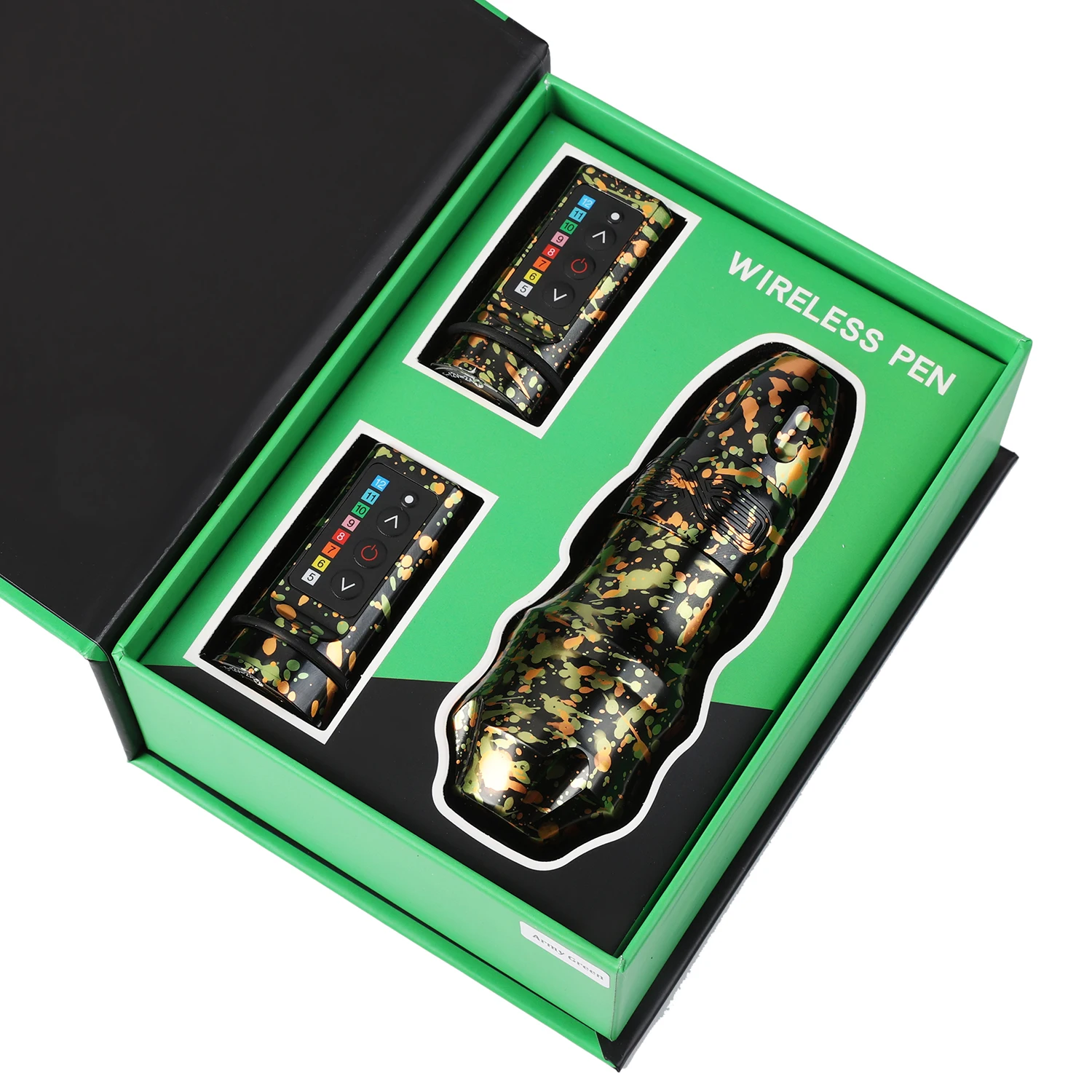 Exo Mini Wireless Tattoo Machine Pen Brush Coreless Motor Extra Battery