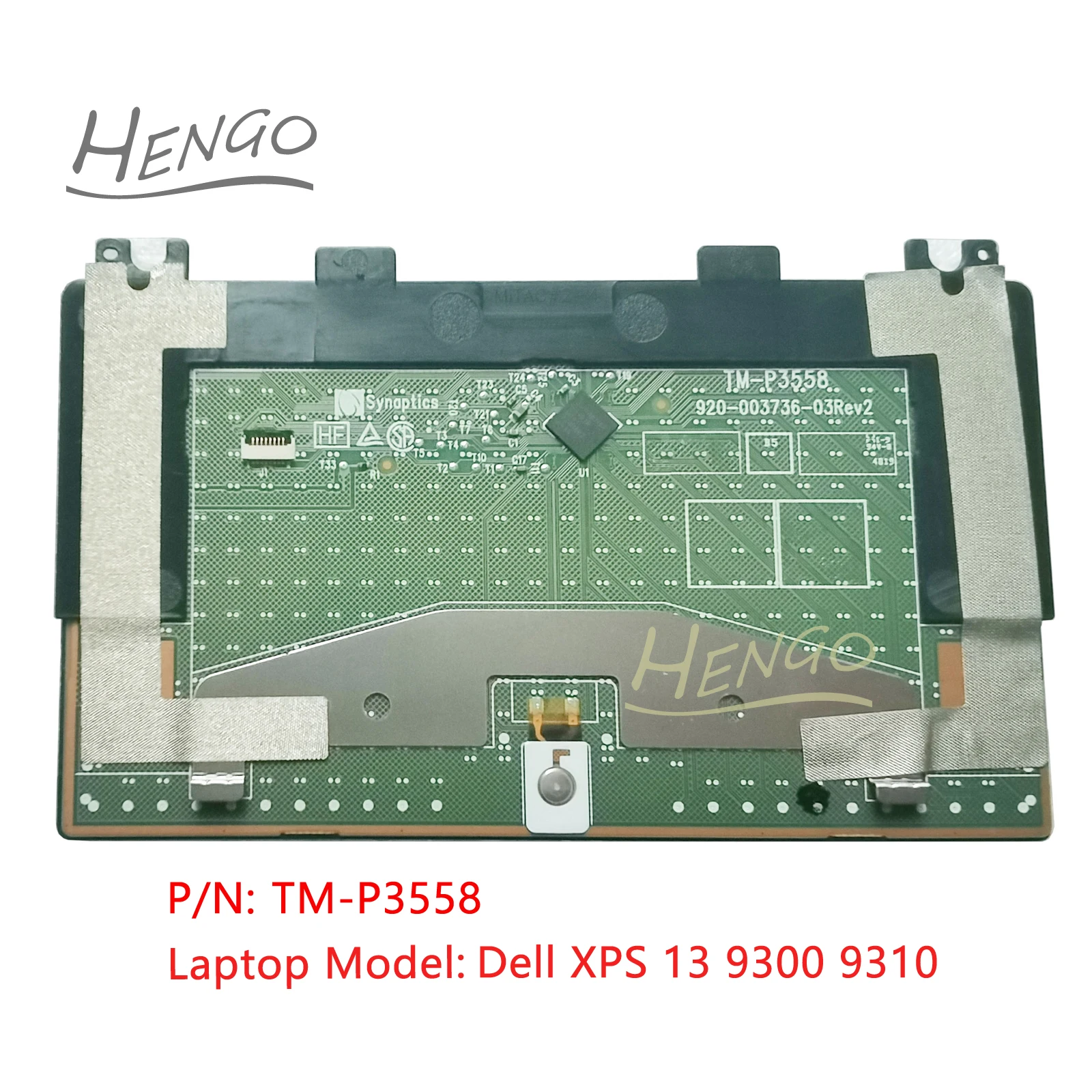 TM-P3558 화이트 오리지널 터치패드, 델 XPS 13 9300 9310 노트북 마우스, 클릭패드 트랙패드, 신제품
