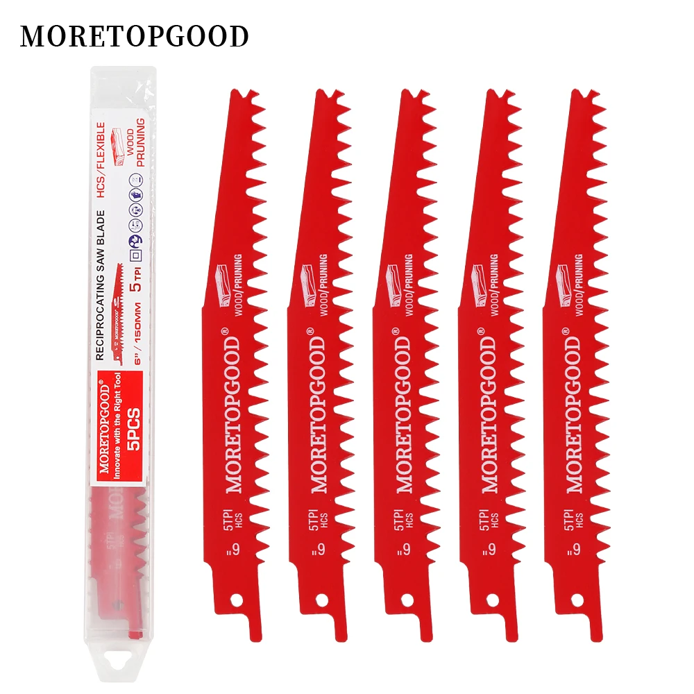 MORETOPGOODPruningReciprocatingSawBladesWoodSawBladesSawzall