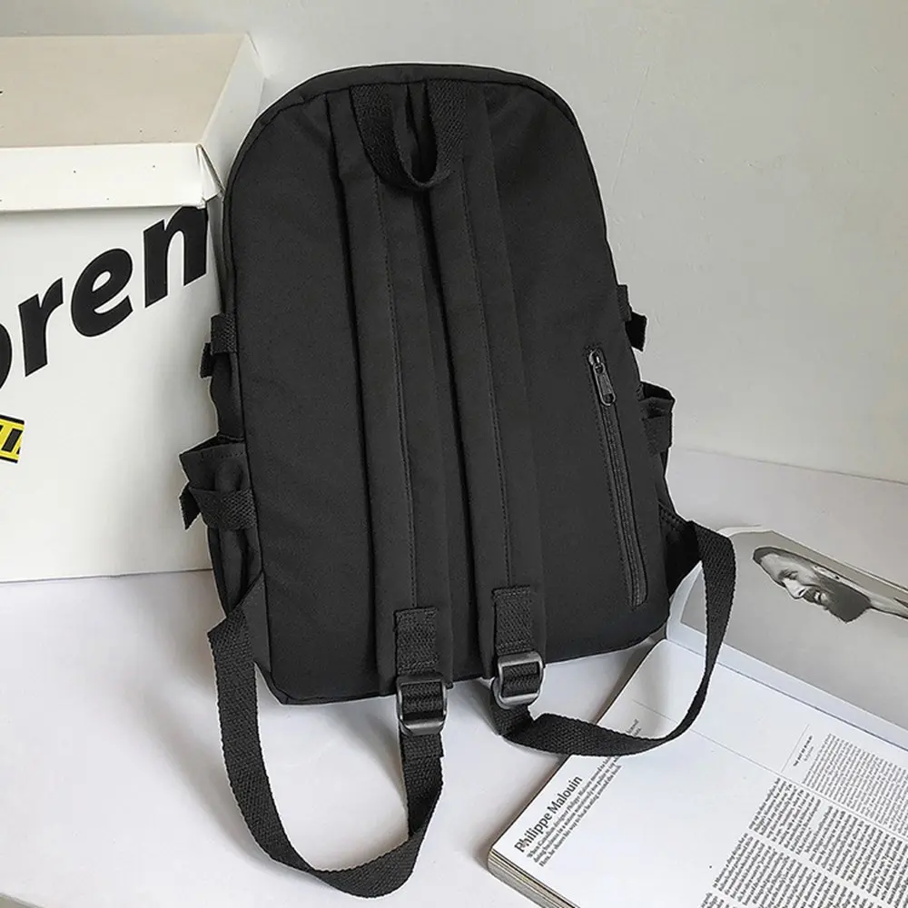 Anime Mochila OSHI NO KO Hoshino Ai Backpack Black Shoulder Travel Bags Students School Book Bag For Kids Teens