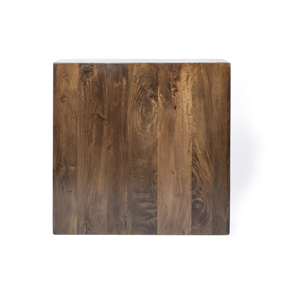Solid Wood Coffee Table - Low Profile Design for Modern Living Spaces 5