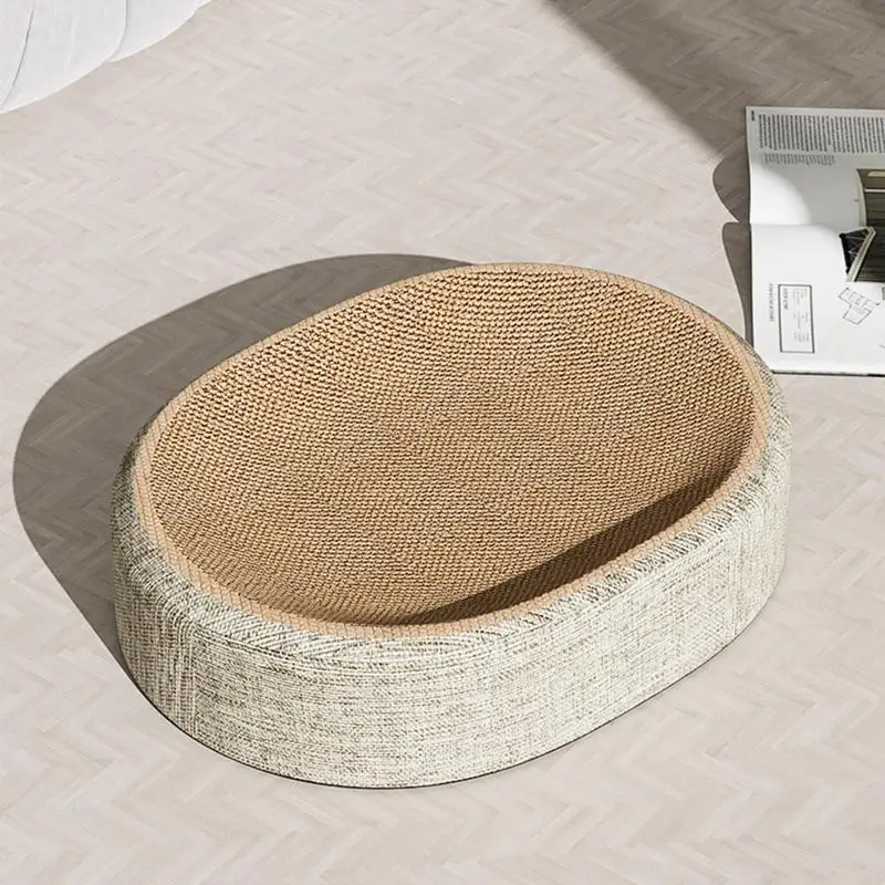 Oval Cat Scratch Bed 2
