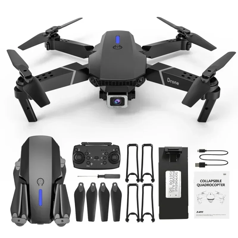 

Inspire 2 More Combo Flight Time 45 Min E88 4K HD Dual Camera High Range Drone With Gps Sa Base Sata Dron