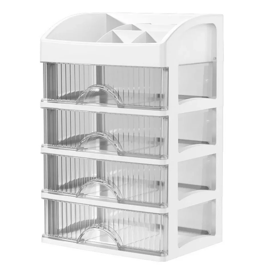 Multi Layer Desktop Storage Box for Cosmetics Jewelry