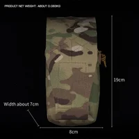 SPUD Tactical Pouch MOLLE Quick Pull 5.56 7.62 Magazine Pouch SS Style Airsoft Hunting Walkie Talkie Bag Plate Carrier Vest Gear 2