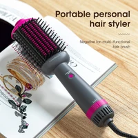 Kinseibeauty Hair Dryer Comb Straightener Dual-purpose Hot Air Brush Ceramic Anti-ironing Blower Multi-function Styling Tools 2