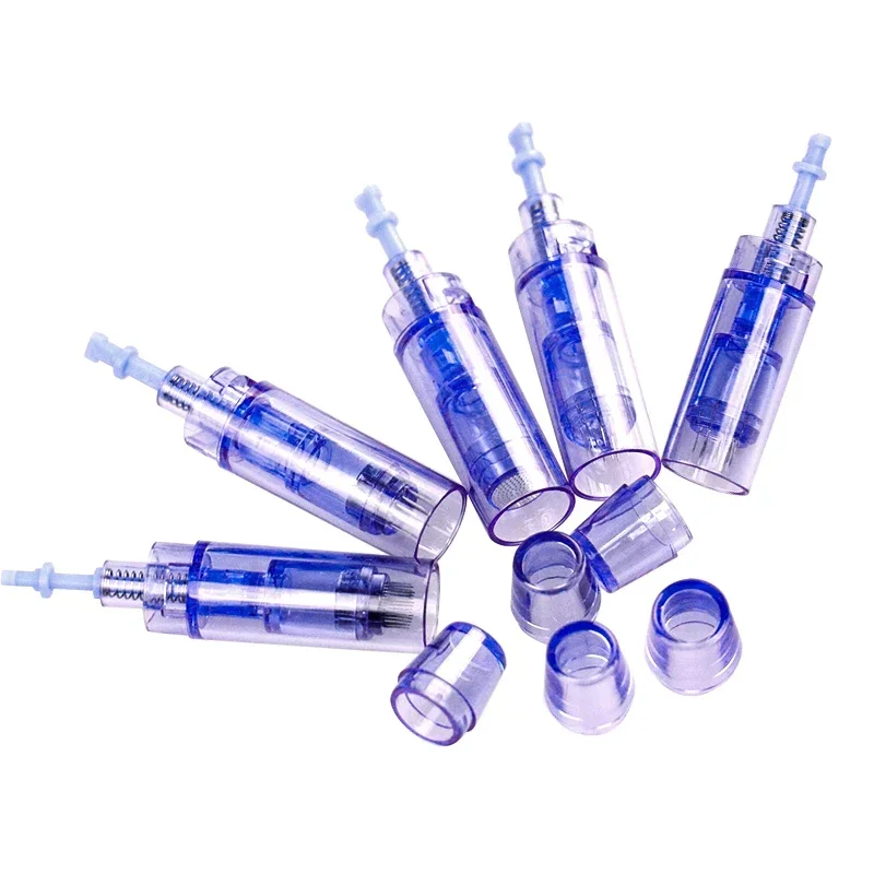 10/20/50/100Pcs Bayonet Dermapen Micro Needles UltimaA6 Dr.imp Pen Microneedling 9/12/36/42Pin/Nano Cartridge Tips MYM Stamp bayonet needle