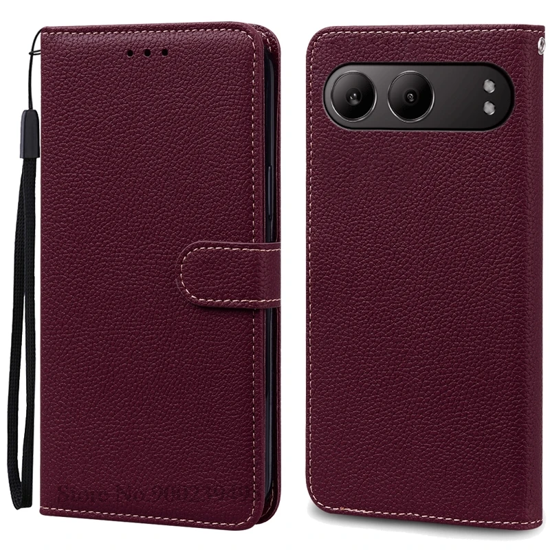 Leather Wallet Phone Cover - Flip Design for Maximum Protection and Style