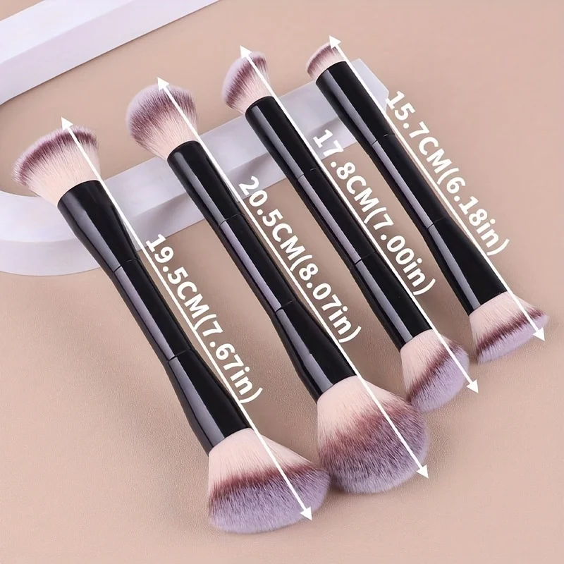 Professionelles Doppelseitiges Rouge- Und Puderpinsel-set_voghion.com