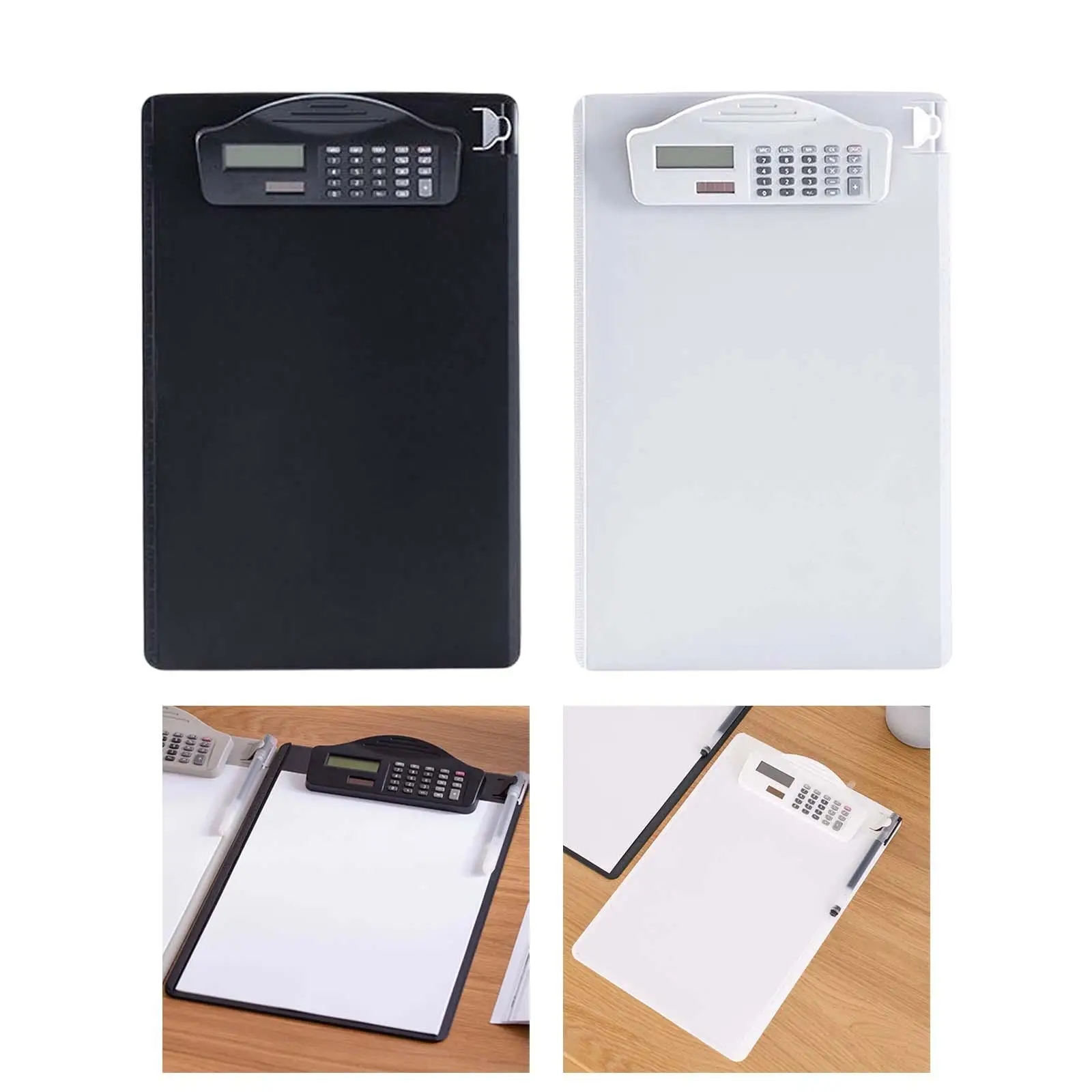 Clipboard with Calculator with Hanging Hole Writing Pad writing clipboard transparent clipboard business folder For Doctors Business Office