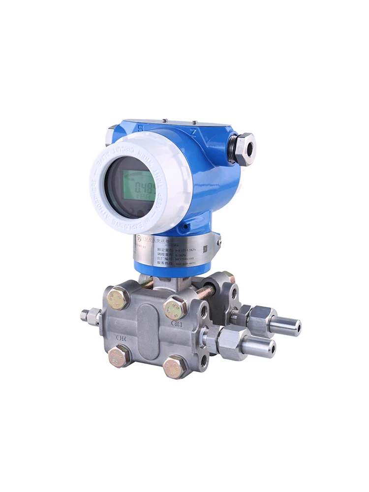 

3051 Intelligent Differential Pressure Sensor 4-20mA+hart Imported Capacitive Pressure Transmitter