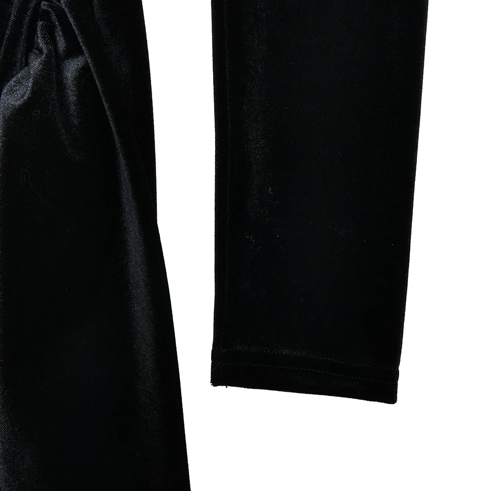 Elegant Long Sleeve Bodycon Korean Velvet Party Evening Dress Women Elastic Tight Vestido Autumn/Winter2025 New Clothing