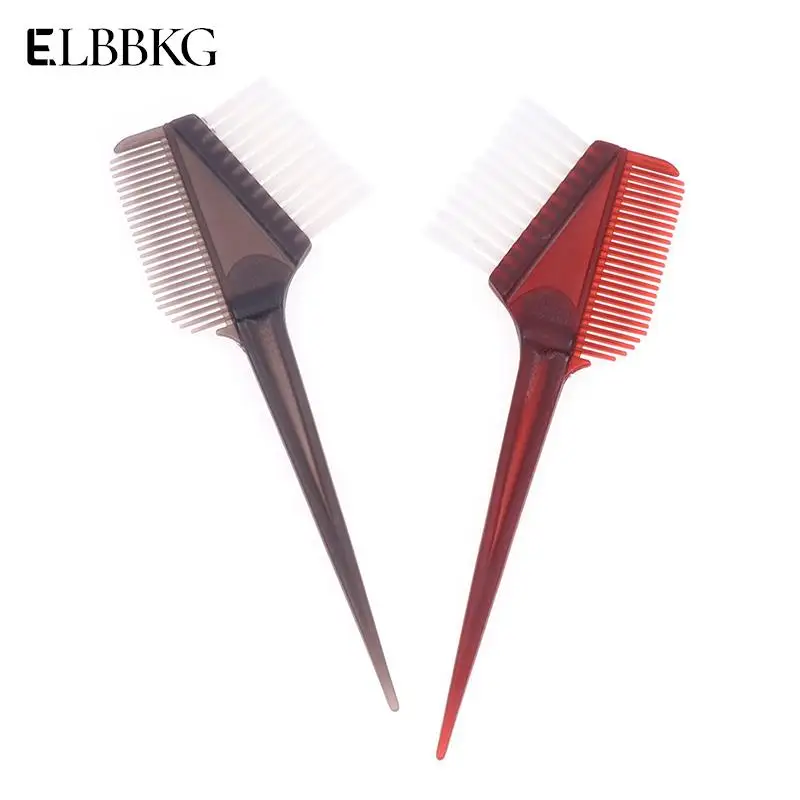 1Pcs Pro Salon Gereedschap Plastic Haarverf Kleuren Borstels Kam Barber Salon Tint Hairdressing Styling Tools