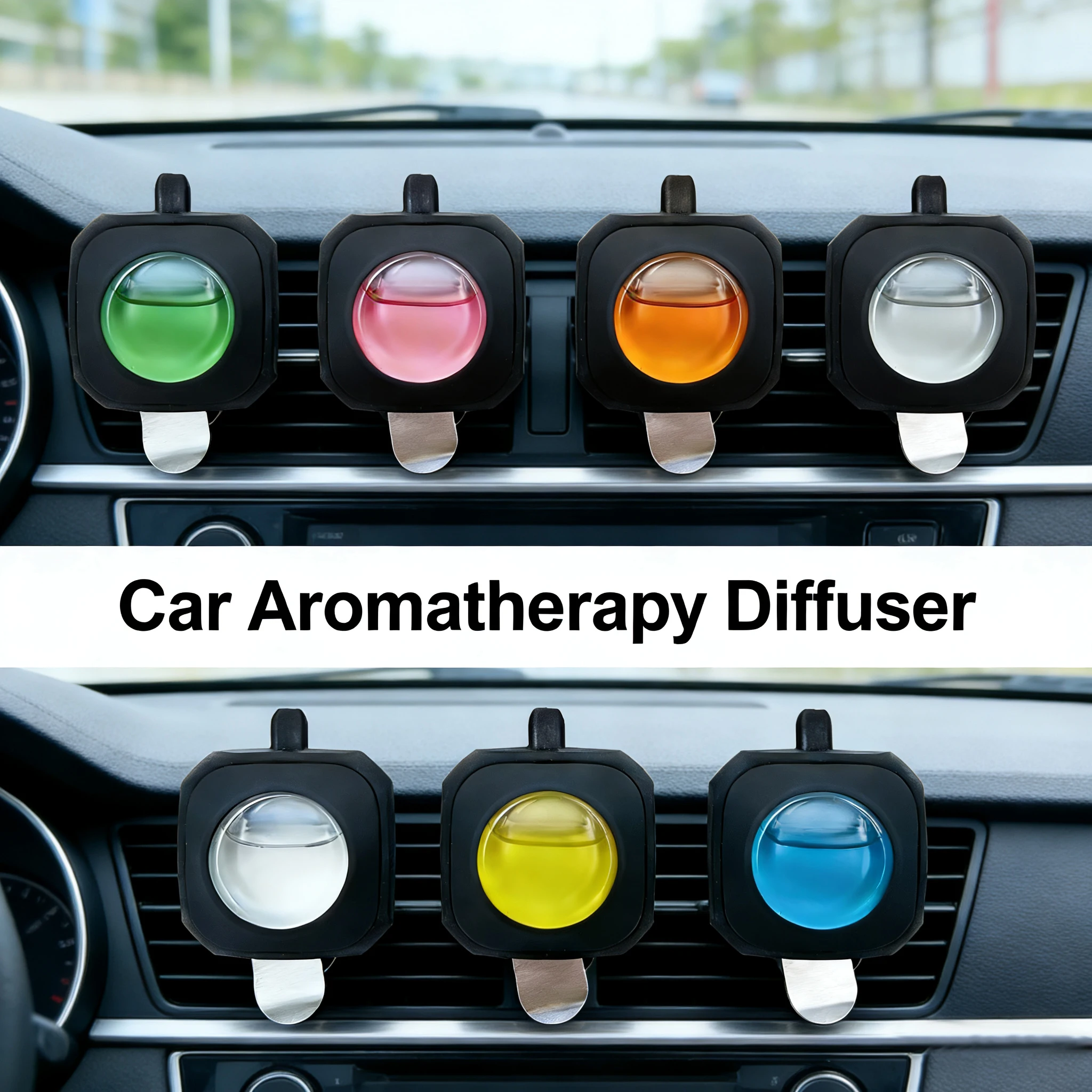 Car aroma essential oil automatic air outlet adjustable size, air fresh and long-lasting fragrance, wardrobe, bathroom 6