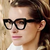 Europe&America Computer Reading Glasses Blocking Blue Light Big Frame Presbyopia Eyeglasses+1.0+1.5+2.0+2.5...+4.0 Unisex 4