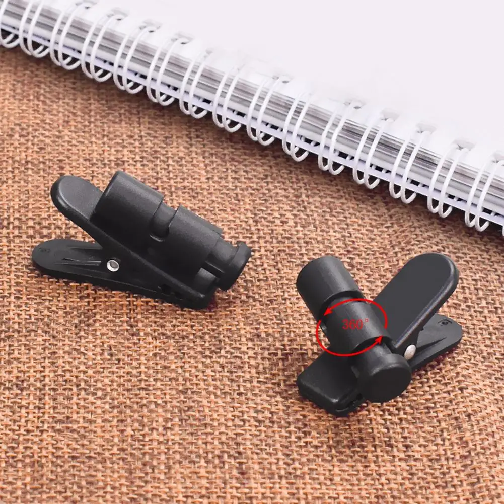 Universal 360° Rotating Headphone Cable Clip - Anti-Loss & Adjustable Cord Holder