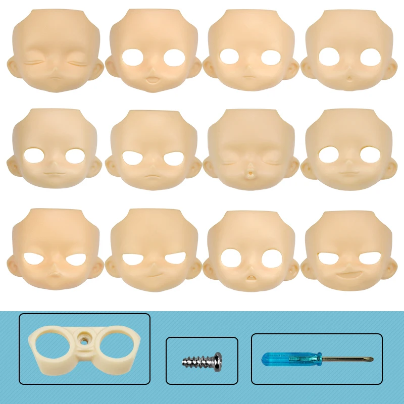 Obitsu 11Cm Giocattoli Per Bambole Pelle Marrone Chiaro Bianca Ymy Corpo Bambola Corpo Sferico Comune Bambola Giocattolo Set Di Mani Adatto Per Gsc Ma