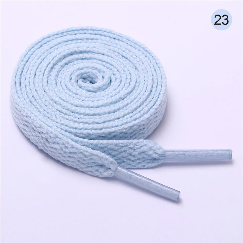 Vibrant Collection of Flat Shoelaces for Sneakers - 26 Color Options