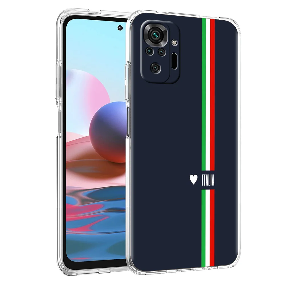 Italian Flag Soft TPU Phone Case
