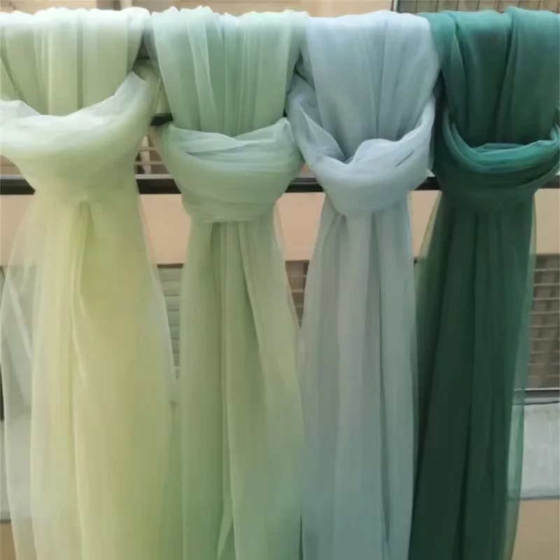 Elegant Yellow Soft Tulle Fabric for Weddings and Formal Events