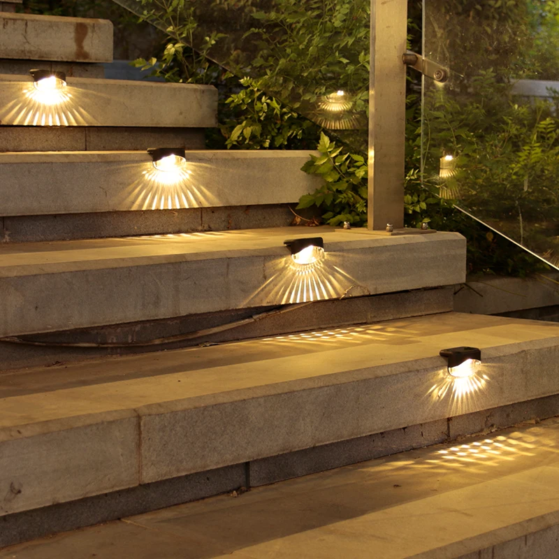 Solar Stair Lights Outdoor Street Waterproof Led Step Light For Decks